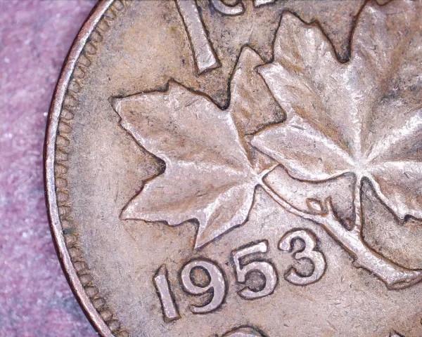 Canada - 1 Cent 1953 SF - 3 Suspendu - Circulé