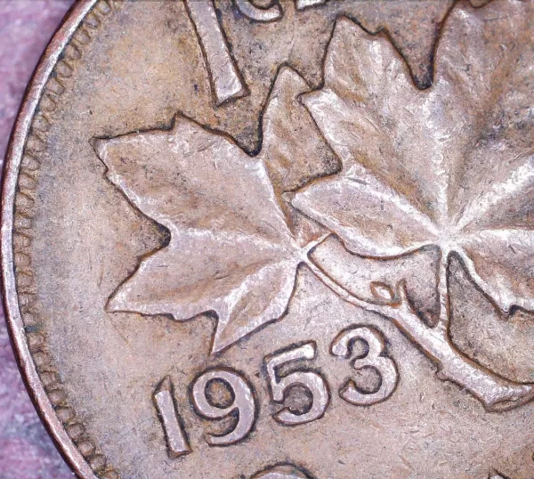 Canada - 1 Cent 1953 SF - 3 Suspendu - Circulé