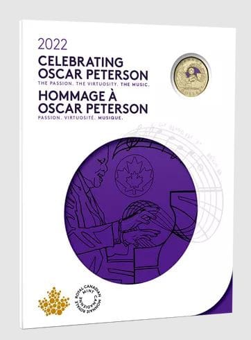 Canada - Carte de Collection Commémorative 2022 - Hommage à Oscar Peterson