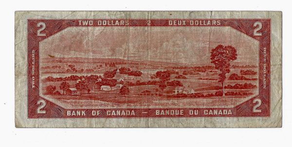 Canada - 2 Dollars 1954 Beattie/Coyne - Devil's Face - BC-30b