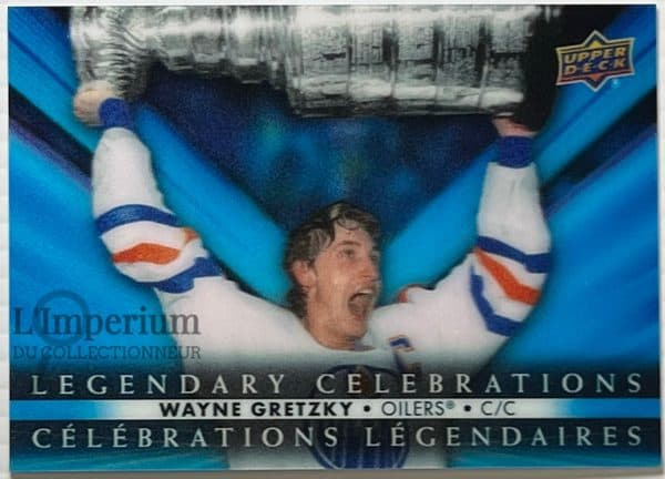 LC-1 Wayne Gretzky - Carte d'Hockey Célébrations Légendaires 2023