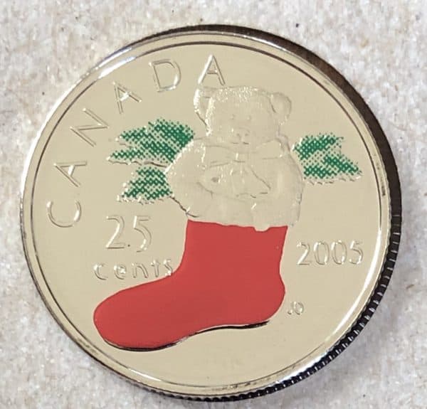 Canada - 25 Cents 2005P Bas de Noël - NBU
