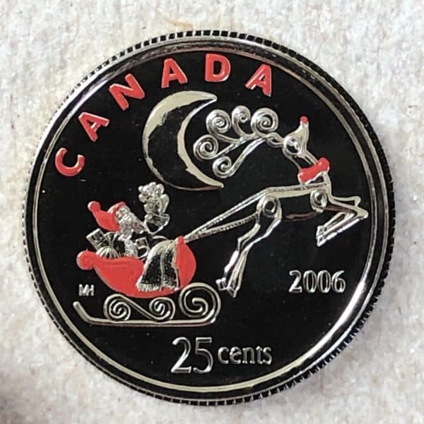 Canada - 25 Cents 2006P Joyeuses Fêtes - NBU