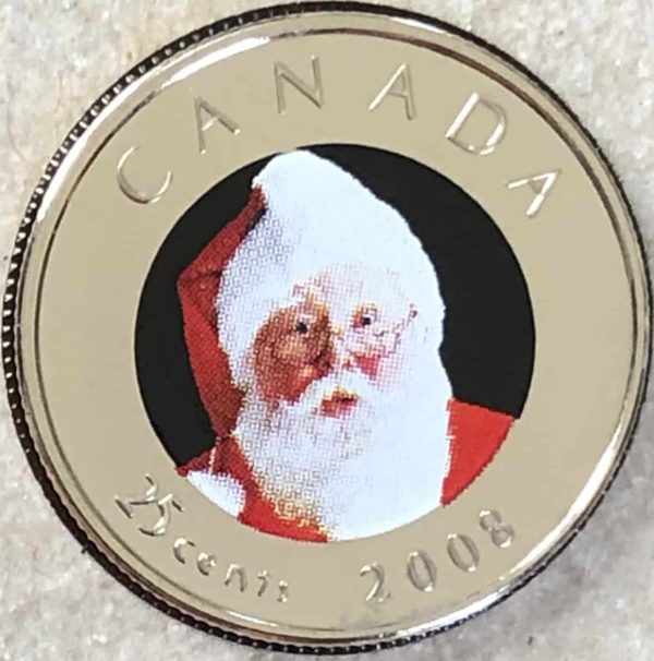 Canada - 25 Cents 2008 Père Noël - NBU