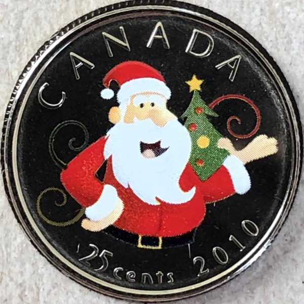 Canada - 25 Cents 2010 Ho! Ho! Ho! - NBU