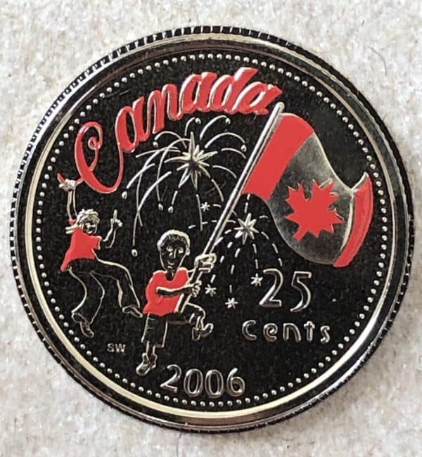 Canada - 25 Cents 2006P Fête du Canada - NBU