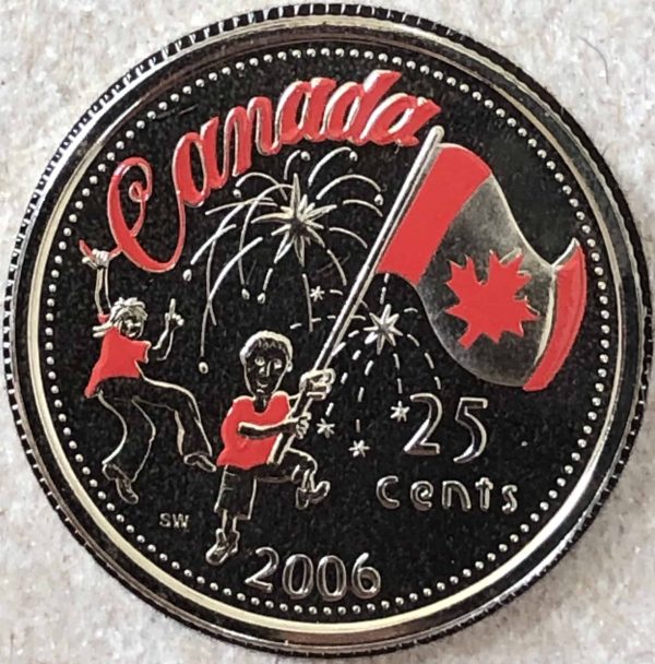 Canada - 25 Cents 2006P Fête du Canada - NBU