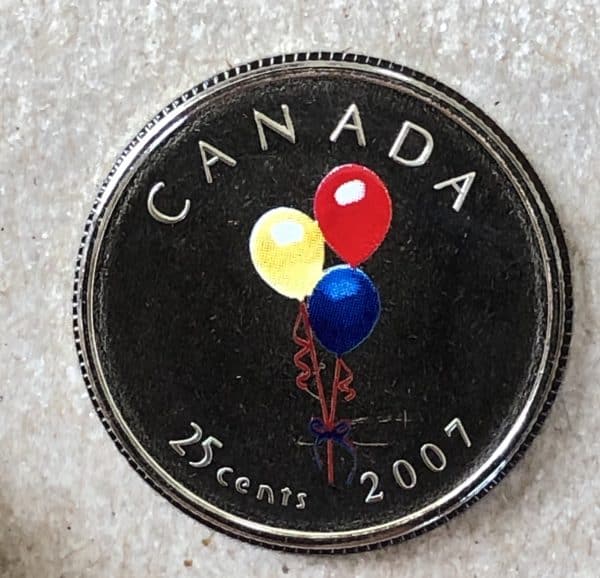 Canada - 25 Cents 2007 Ballons - NBU