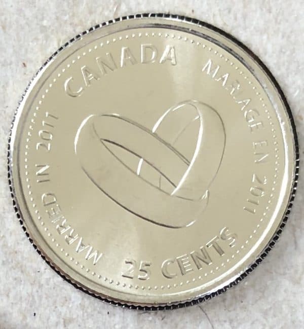 Canada - 25 Cents 2011 Mariage - NBU