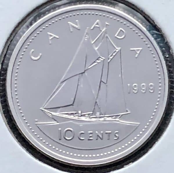 Canada - 10 cents 1999 - B.UNC