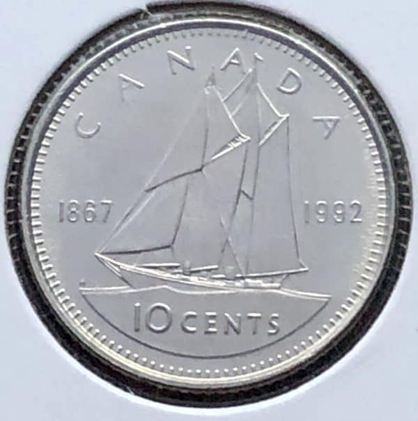Canada - 10 cents 1867-1992 - B.UNC