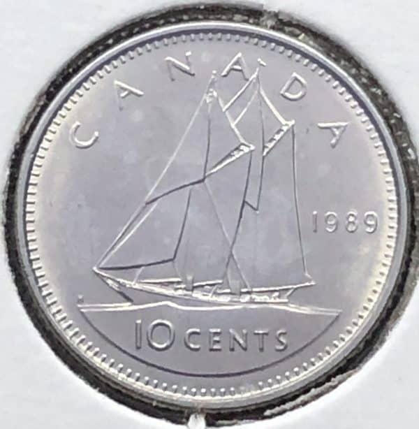 Canada - 10 cents 1989 - B.UNC