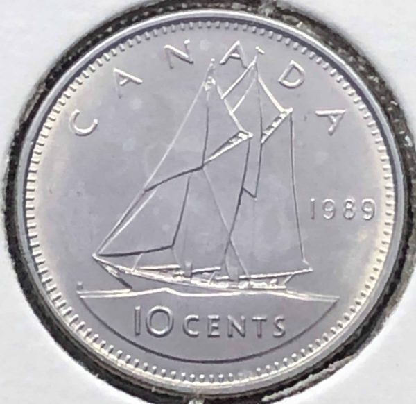 Canada - 10 cents 1989 - B.UNC