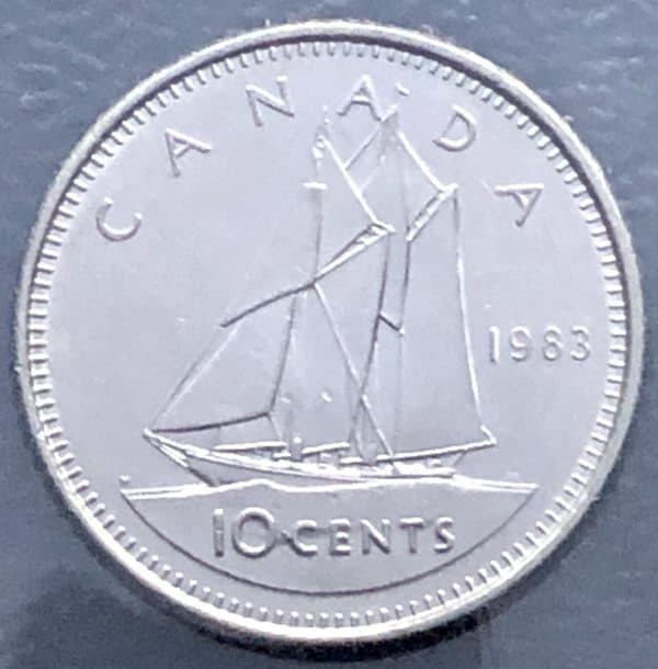Canada - 10 cents 1983 - B.UNC
