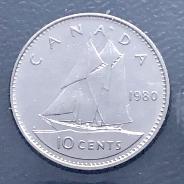 Canada - 10 cents 1980 - B.UNC