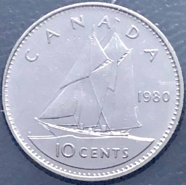 Canada - 10 cents 1980 - B.UNC