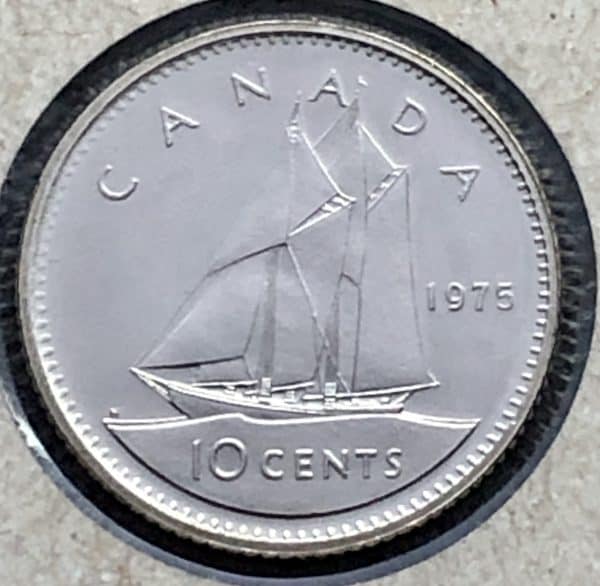 Canada - 10 cents 1975 - B.UNC