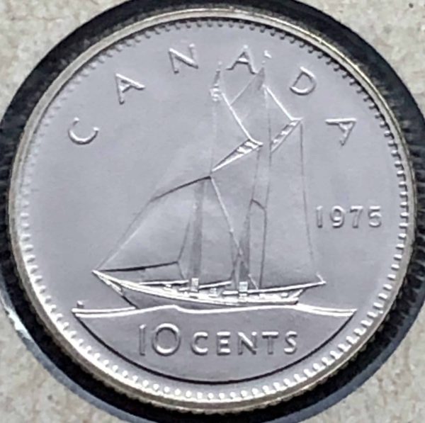 Canada - 10 cents 1975 - B.UNC