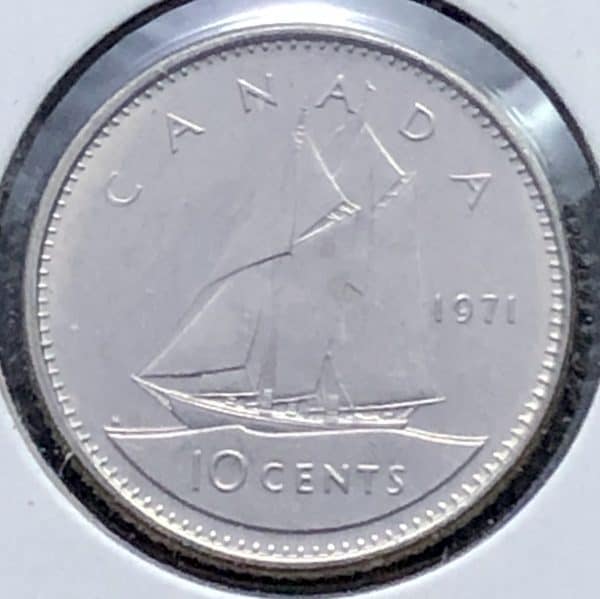 Canada - 10 cents 1971 - B.UNC