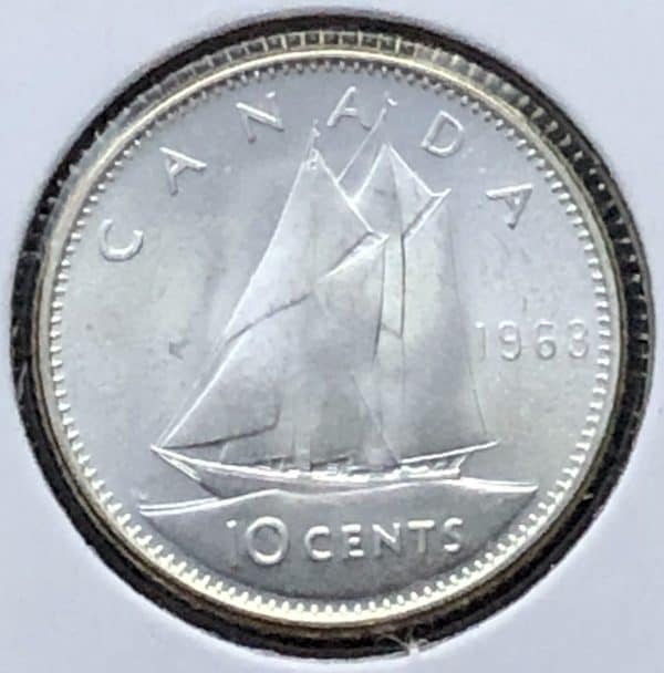 Canada - 10 Cents 1963 - B.UNC