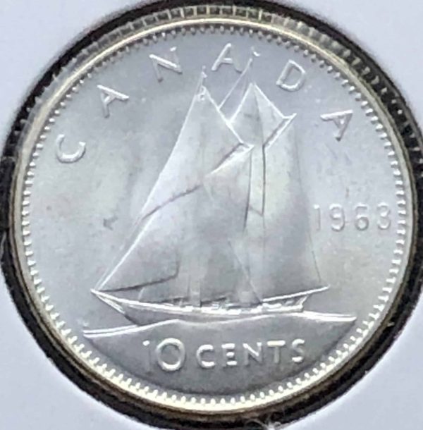 Canada - 10 Cents 1963 - B.UNC