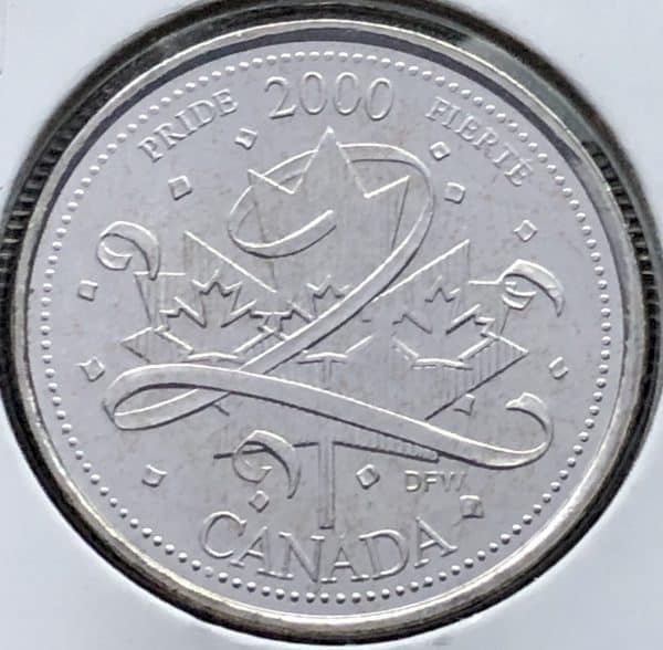 Canada - 25 Cents 2000 Fierté - Janvier - B.UNC