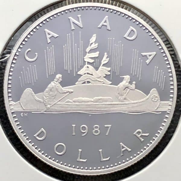 Canada - Dollar 1987 Voyageur - Épreuve