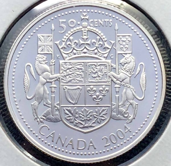 Canada - 50 Cents 2004 - Argent Sterling