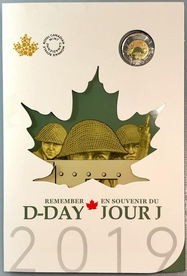 Canada - Collection de pièces-souvenirs commémoratives 2019 - Jour J