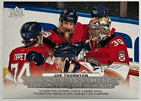 Carte Hockey 2022-2023 - HT-18 Joe Thornton