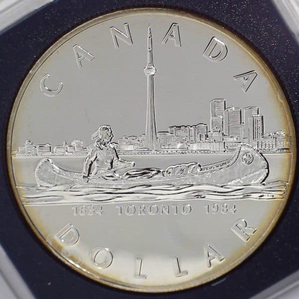 Canada - Dollar 1984 - 150e Anniversaire de Toronto - B.UNC