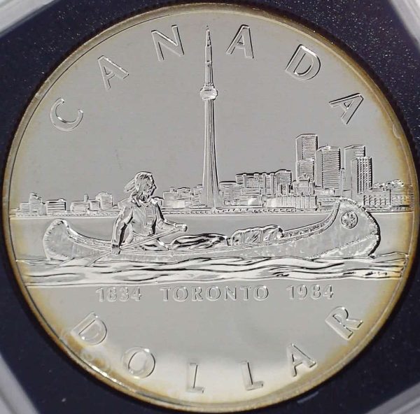 Canada - Dollar 1984 - 150e Anniversaire de Toronto - B.UNC