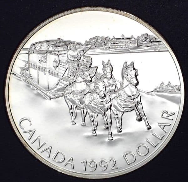 Canada - Dollar 1992 - La Diligence de Kingston à York - B.UNC