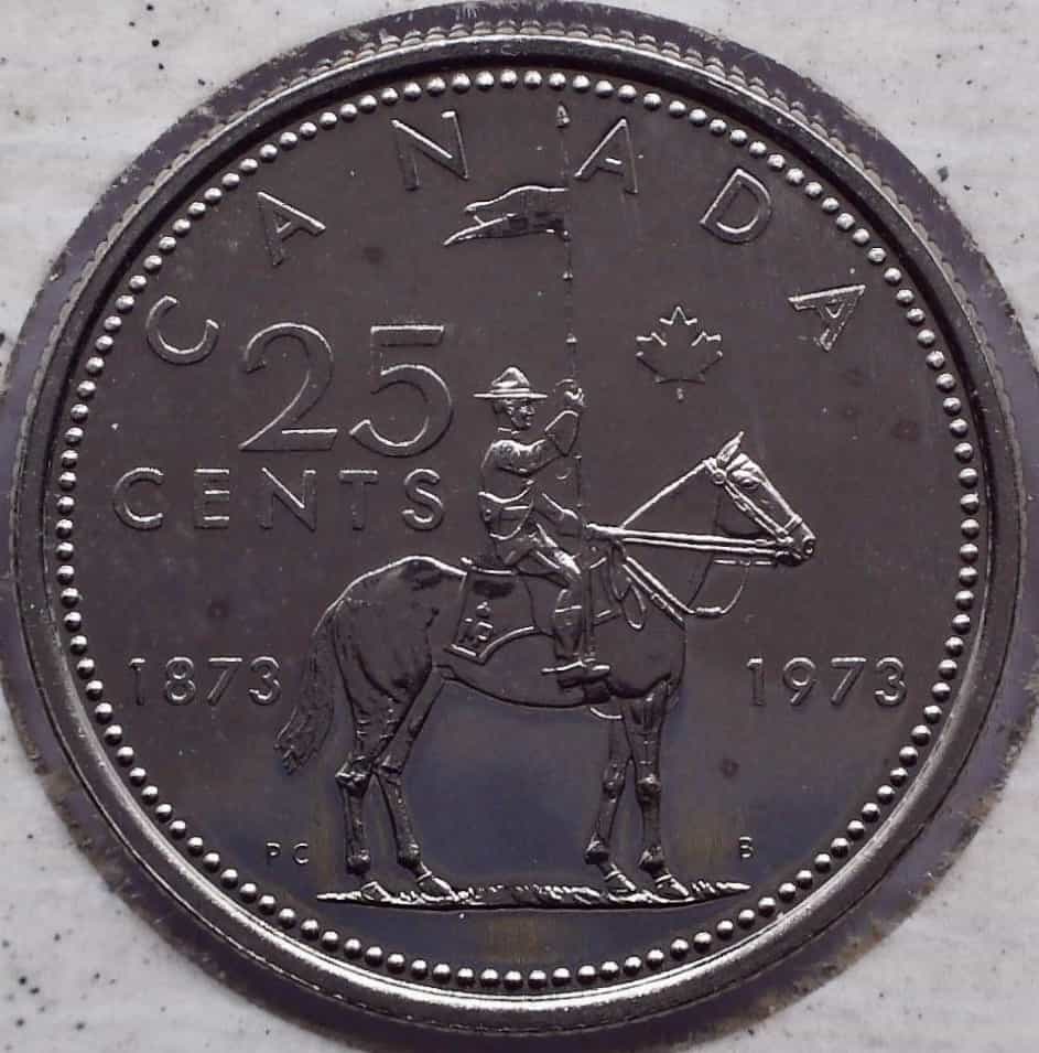 Coins and Canada - 25 cents 1973 - Proof, Proof-like, Specimen