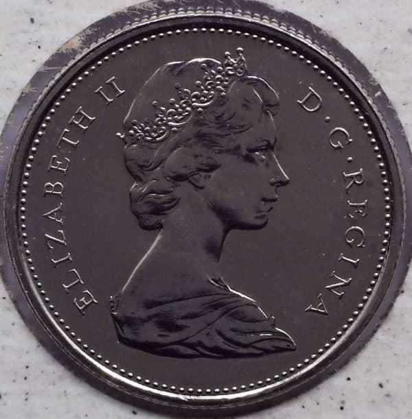 CANADA – 25 Cents 1973 – Large Bust – NBU