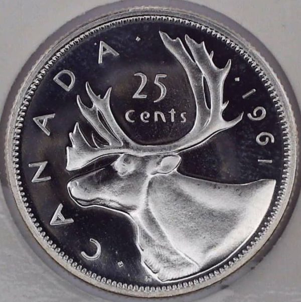 Canada - 25 Cents 1961 - NBU