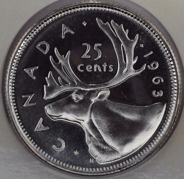 Canada - 25 Cents 1963 - NBU