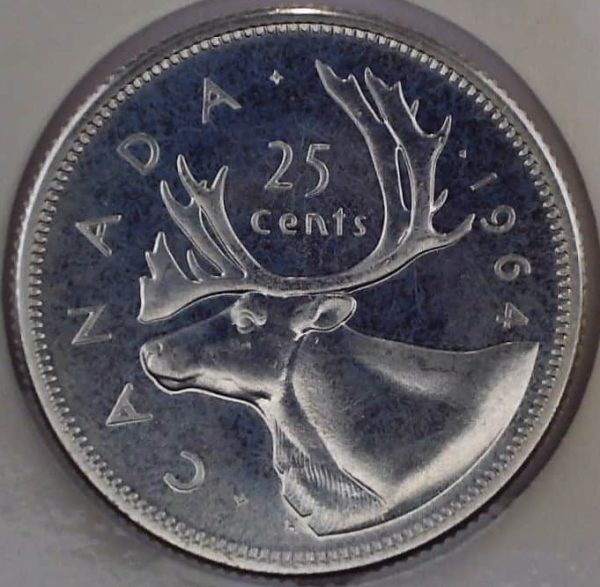 Canada - 25 Cents 1964 - NBU