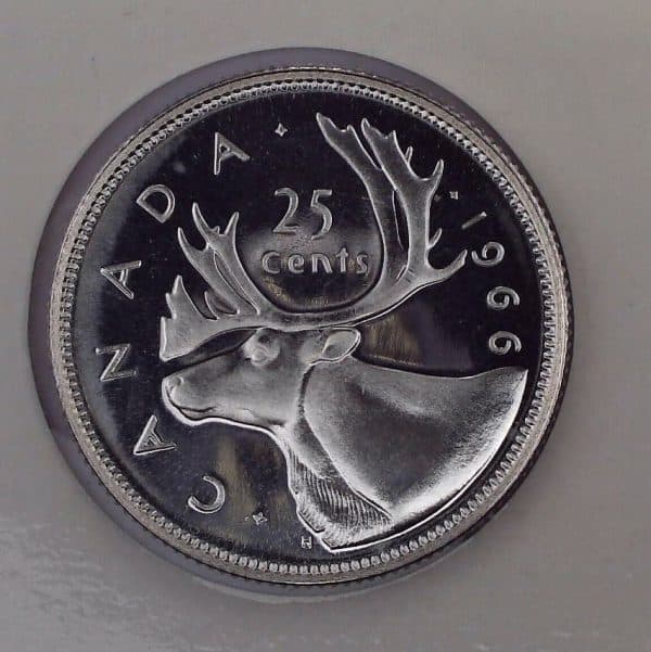 Canada - 25 Cents 1966 - NBU