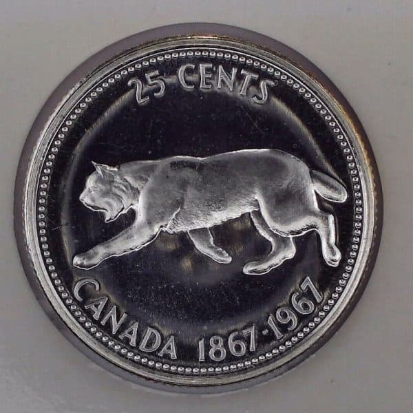 Canada - 25 Cents 1867-1967 - NBU