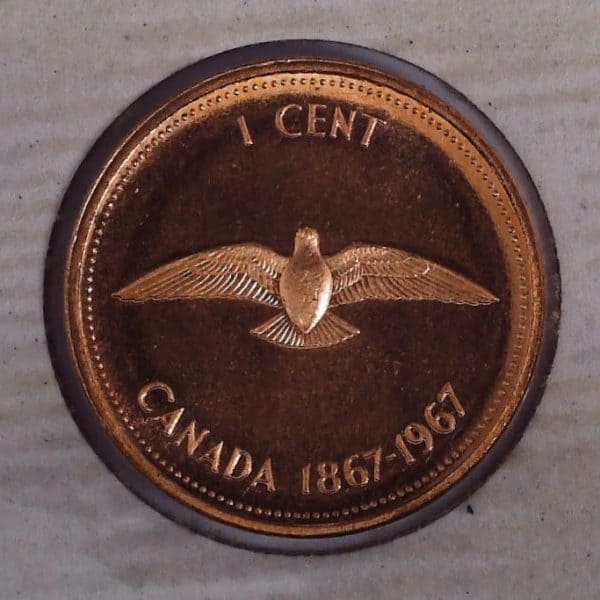Canada - 1 Cent 1867-1967 - NBU