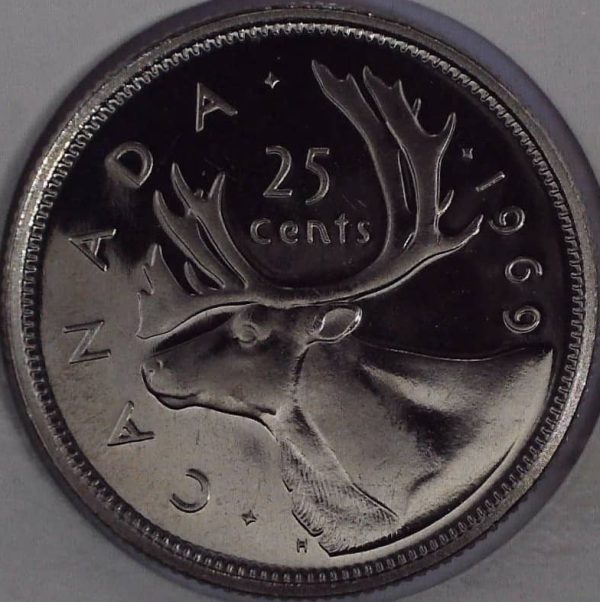 Canada - 25 Cents 1969 - NBU