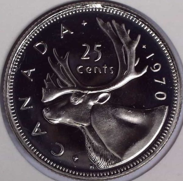Canada - 25 Cents 1970 - NBU