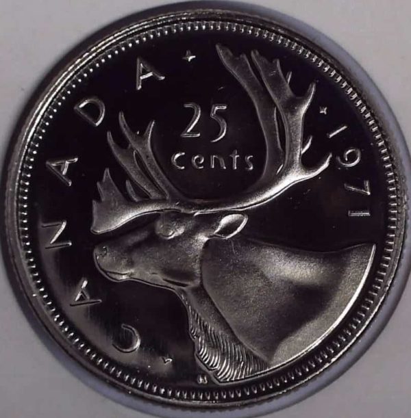 Canada - 25 Cents 1971 - NBU