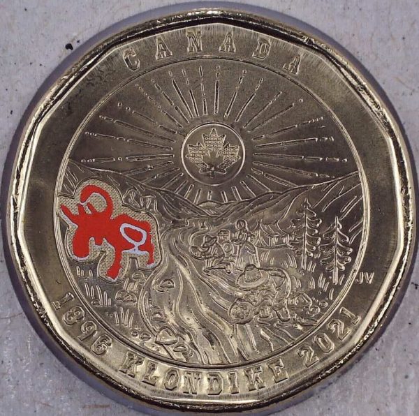 Canada - Dollar Klondike 2021 Coloré - B.UNC