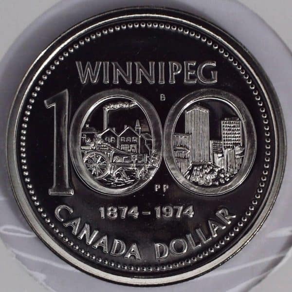 Canada - Dollar Winnipeg 1874-1974 - NBU