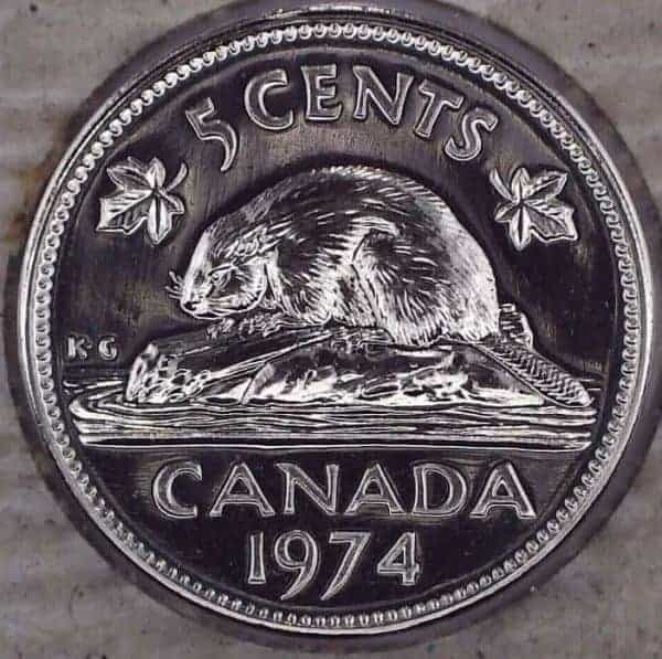 Canada - 5 Cents 1974 - NBU
