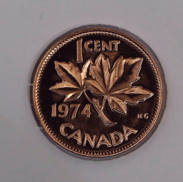 Canada - 1 Cent 1974 - NBU
