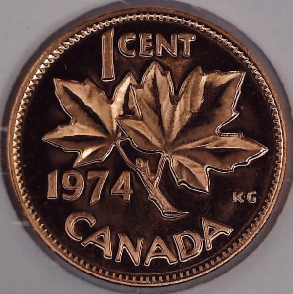 Canada - 1 Cent 1974 - NBU