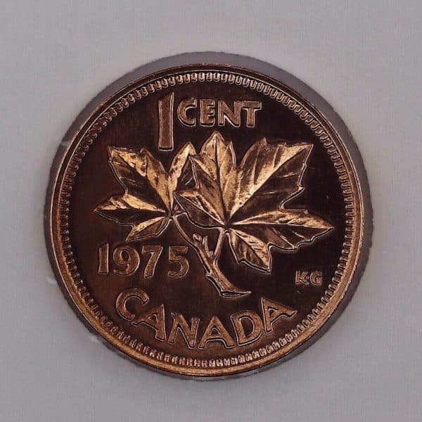Canada - 1 Cent 1975 - NBU